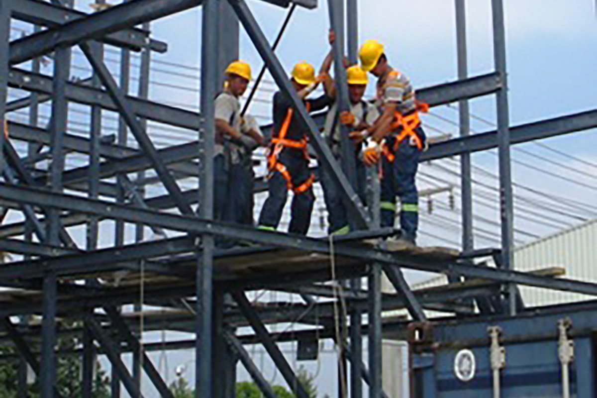 Construction Type Cooling Tower Assembly Works