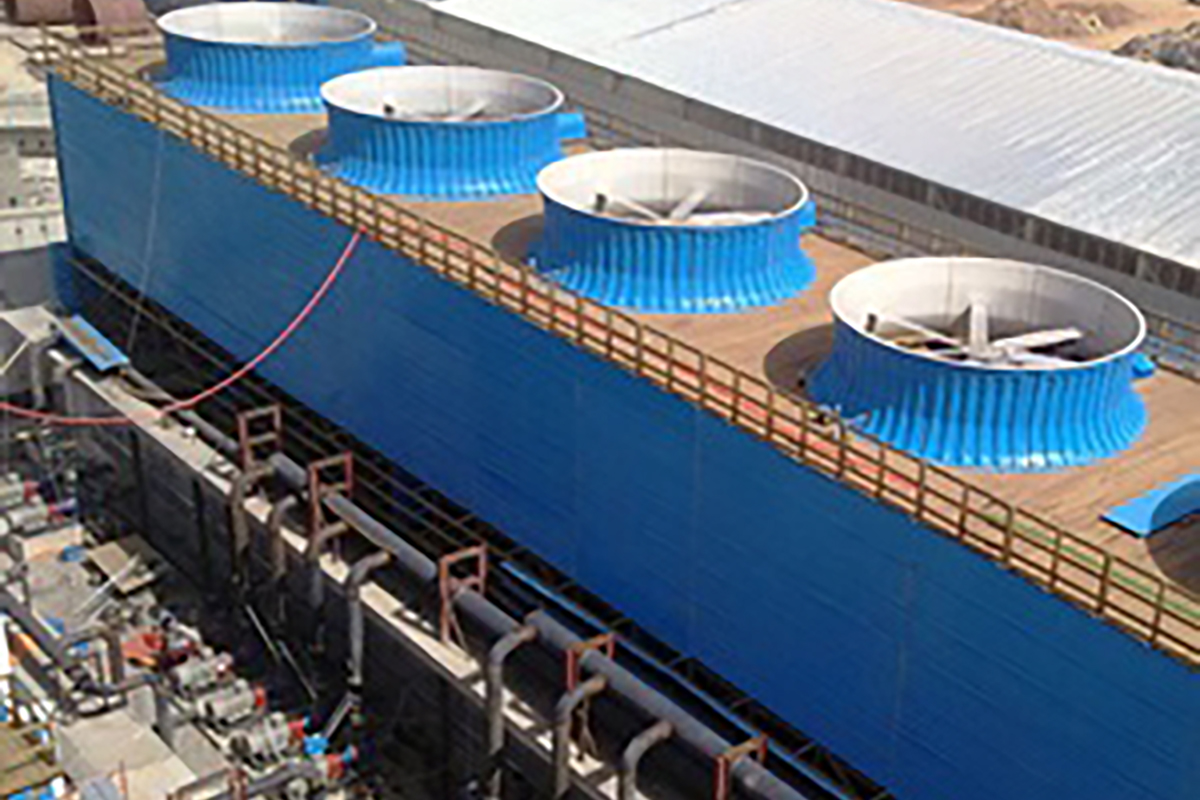 Wooden Counterflow Cooling Tower