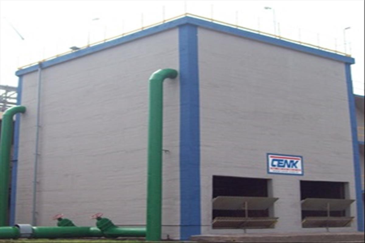 Reinforced Concrete/Cement Counterflow Cooling Tower 