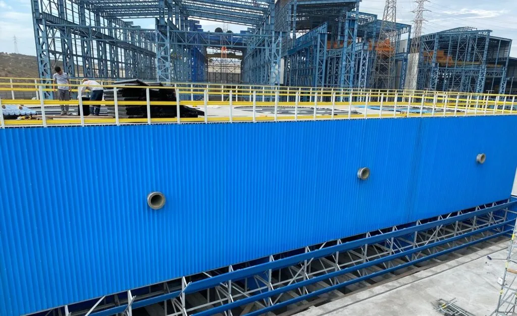 SOĞUTMA KULESİ CTP PANJUR KAPLAMA